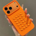 Coque de téléphone de luxe à motif Litchi, support à ventouse 3D, antichoc, pour iPhone 17 16 15 14 13 12 11 Pro Max X XS XR 16E