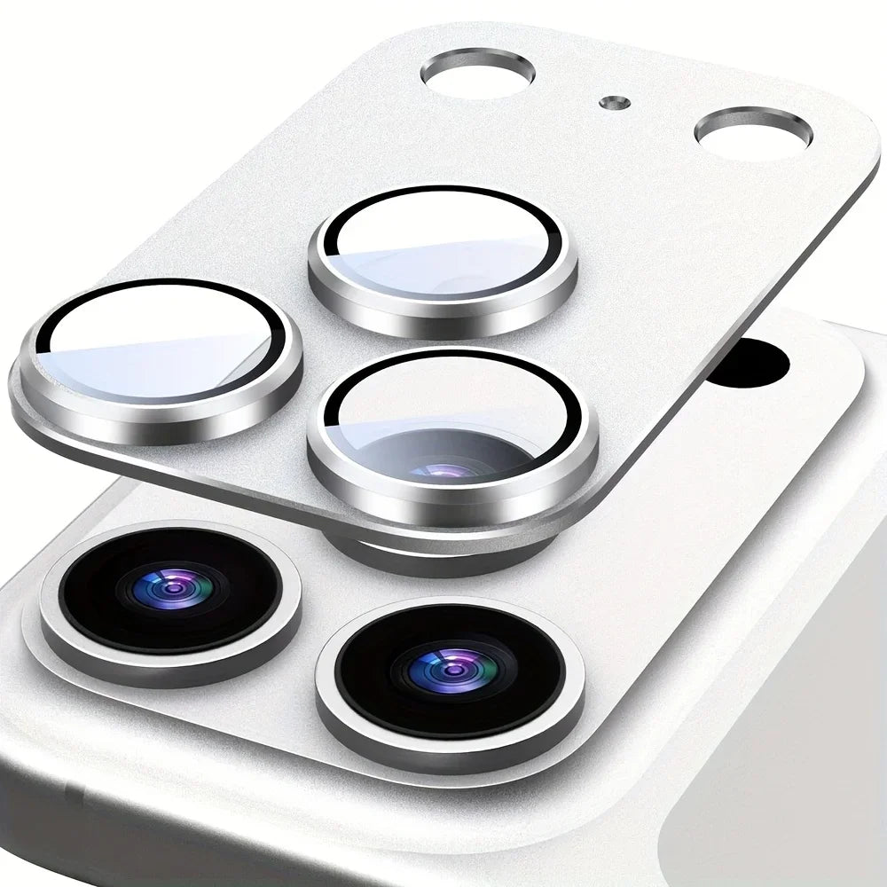 Film de protection pour iPhone 17 Pro Max/iPhone 17 Pro/17 Air, couverture complète, protecteur d'objectif d'appareil photo Ultra-fin, cadre métallique, 1 pièce